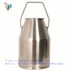 1,00 Millimeter-Stärke-Melkmaschine-Eimer, Edelstahlmilchbehälter für tragbaren Melker