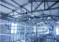 Hohe Leistungsfähigkeits-Kuh-Fischgrätenmuster-Melkwohnzimmer mit Glasmilch-Meter
